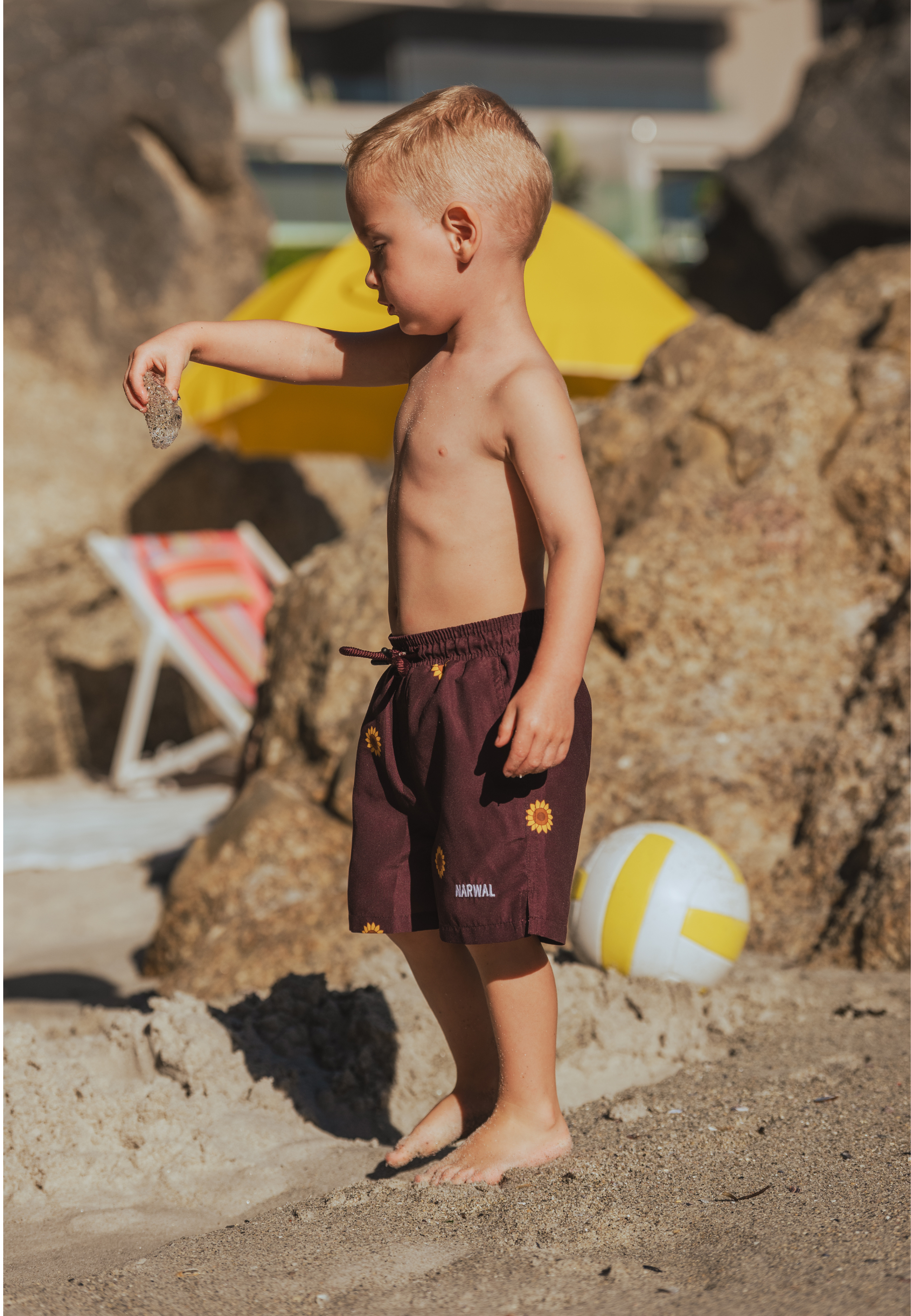 KIDS SWIM TRUNKS