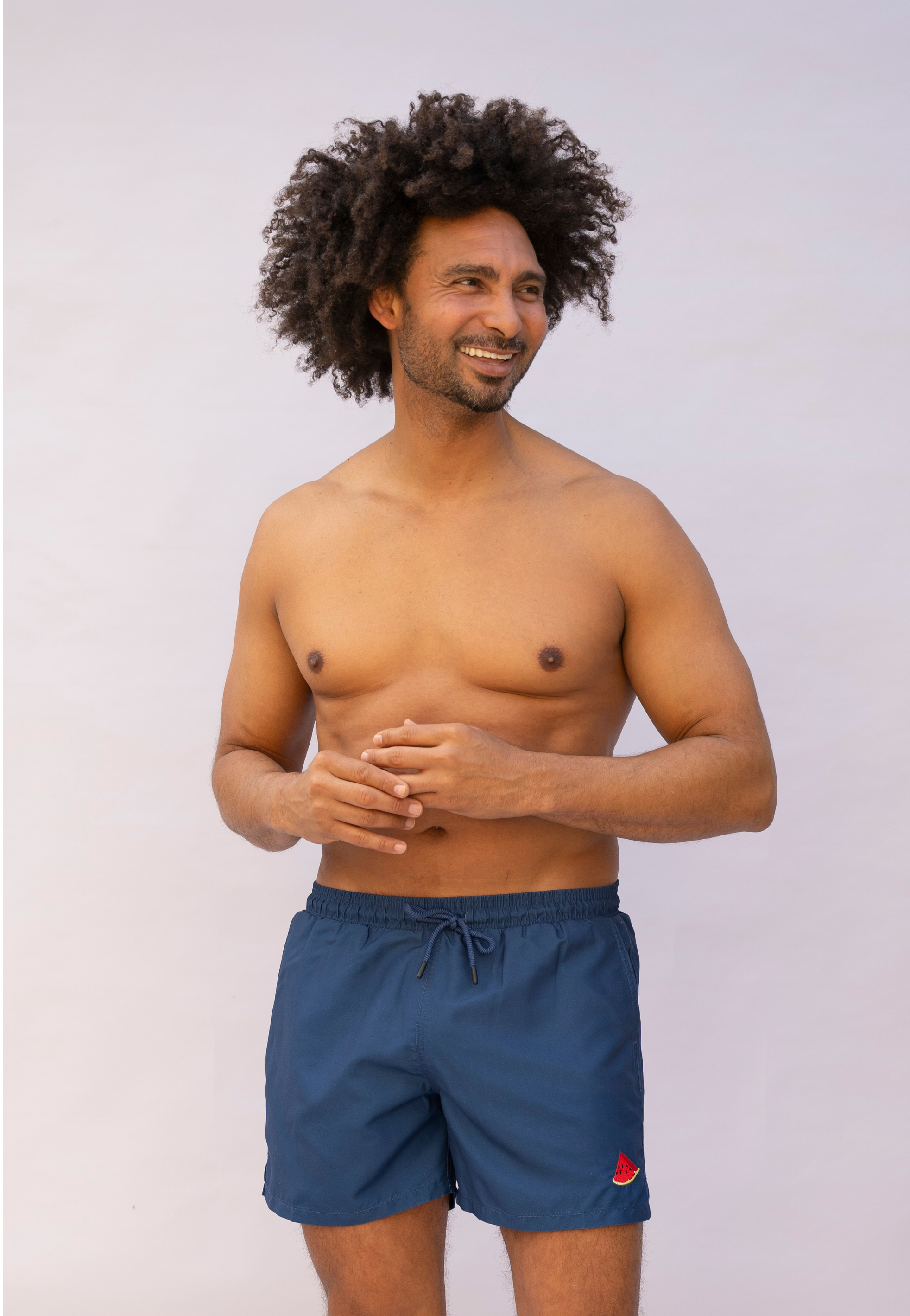 Watermelon Blue Plain