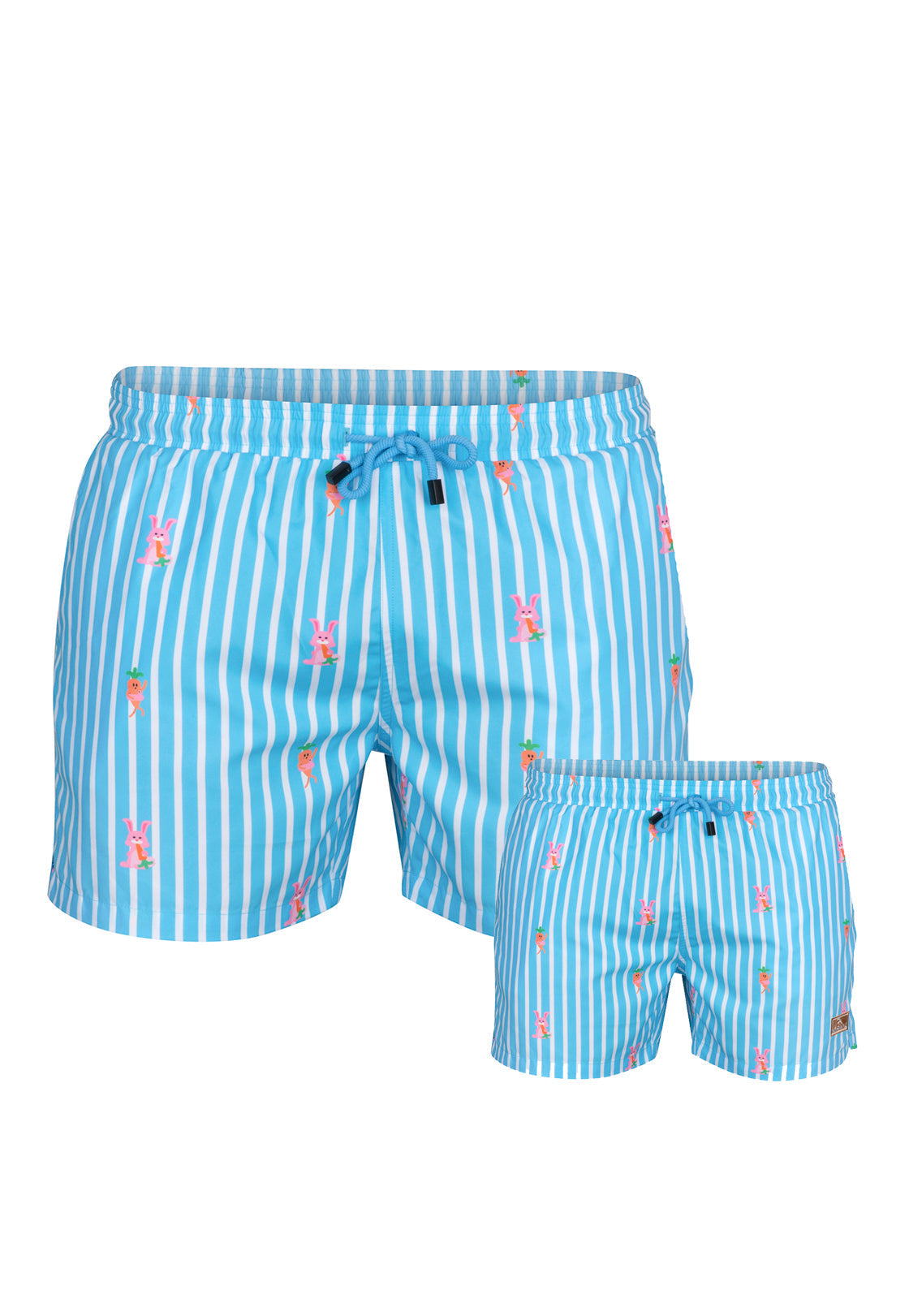 Bunny Father & Son Swim Trunks Bundle