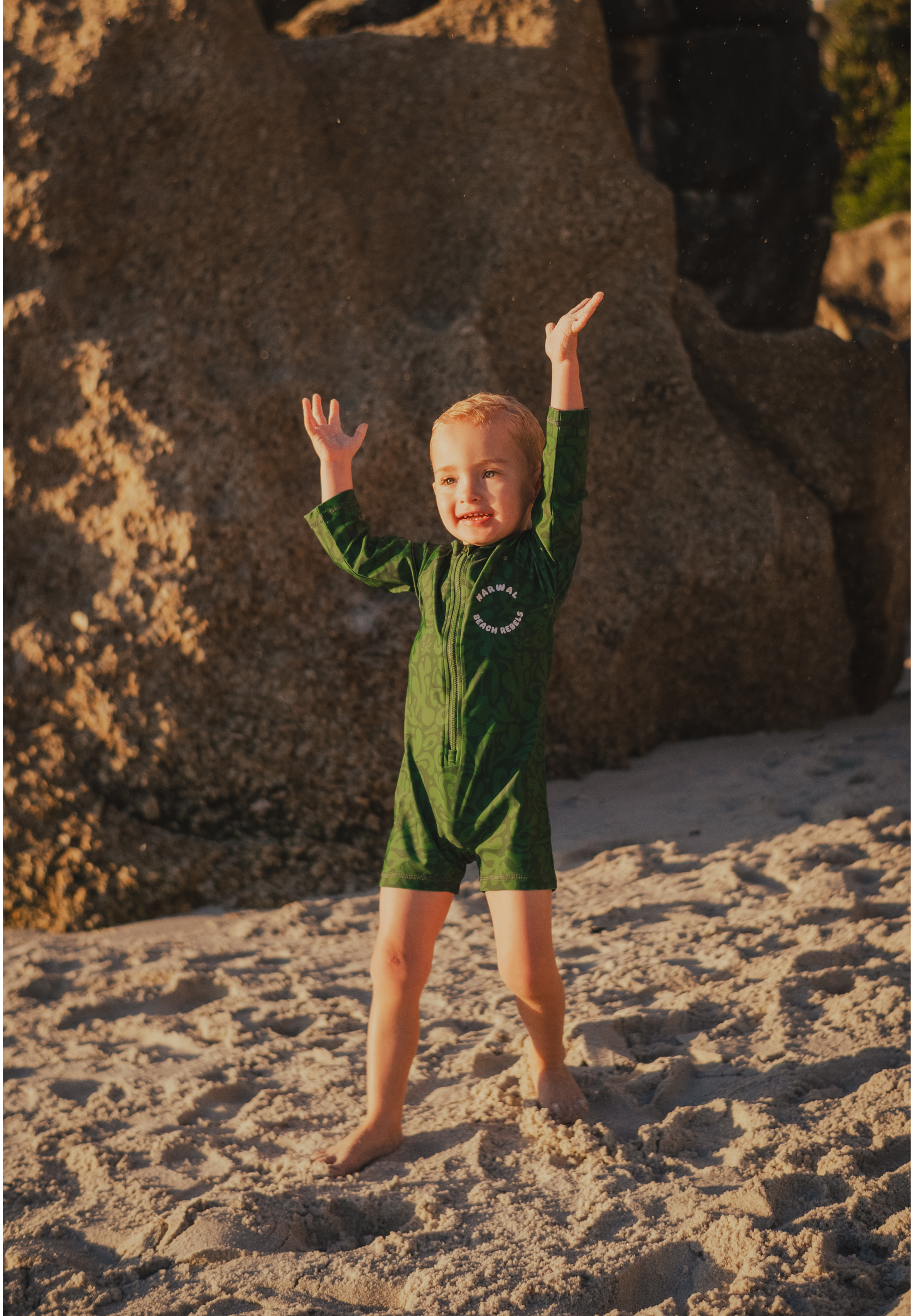 Splash Green Suit