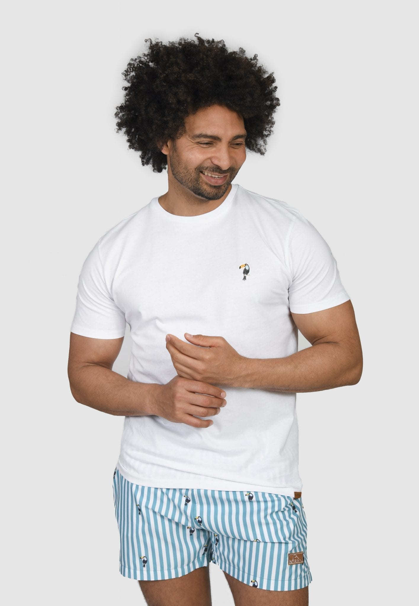 Tucan Swim Trunks and T-shirt Bundle