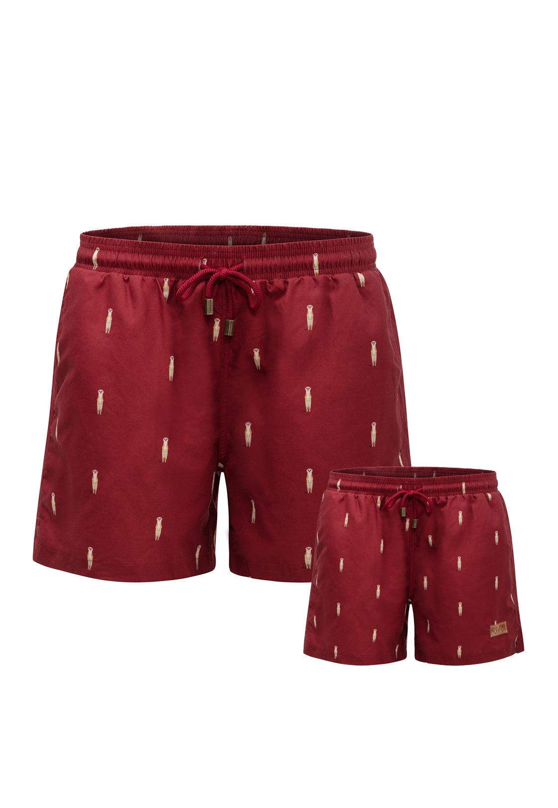 Meerkat Father & Son Swim Trunks